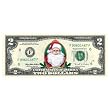 Merry Money Colorized $2 Bill