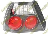99-02 HYUNDAI ACCENT EURO ALTEZZA TAIL LIGHTS - CARBON FIBER STYLE - KS