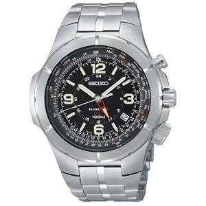 Seiko Men's Kinectic Flight Computer Watch #SUN009