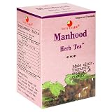 Health King  Manhood Herb Tea, Teabags, 20-Count Box (Pack of 4)