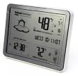 Chaney Instruments Acu-Rite 75077 Wireless Weather Forecaster with Remote Sensor and Atomic Clock