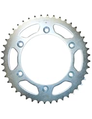 Automotive Parts and Accessories: Sunstar 2-359246 Silver Steel 520-46T Rear Standard Sprocket - Sunstar