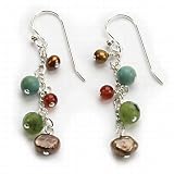 Barse Wirewrapped Multistone Earrings