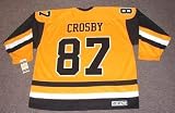 SIDNEY CROSBY Pittsburgh Penguins 1980's CCM Vintage Throwback Hockey Jersey, XL