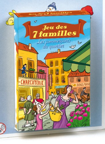 France Cartes - Jeu de carte - Jeu Des 7 Familles Les Commercants Du Quartier