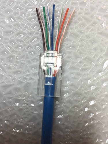 Panther Gold EZ-RJ45 Cat6 Connector 50 Pieces