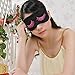 Roybens Breathable Sleep Travel Natural Silk Eye Mask Cover - Soft & Breathable, Ultra Lightweight for Sleeping, Relaxation, Spa - with Adjustable Strap and Ear Plugs - Protect Eye Eyelashes