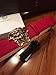 Versace Mens Red Belt