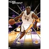Kobe Bryant NBA Los Angeles Lakers Poster Print 22x34 Poster Print, 22x34 Poster Print, 22x34
