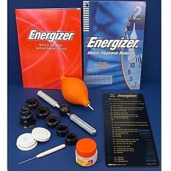 Watchmakers Case Opener Holder Loupe Energizer Guides