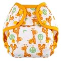 Swaddlebees Capri Diaper Cover Size 2 (Size 2-Snaps, Giraffe)