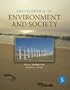 Encyclopedia of Environment and Society (5 Volume Set)