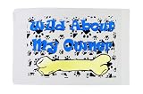 Toddler Pillowcase - Wild About My Owner (Blue)