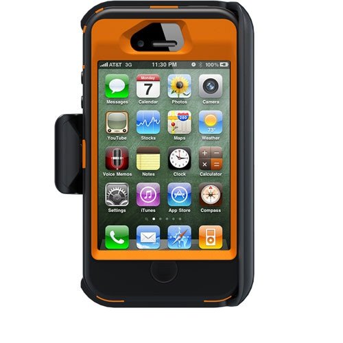 Defender Realtree Android Guys Series Camo Pattern Orange Hybrid Packagingblaze Iphone Caseholster Retail