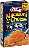 Kraft Macaroni & Cheese Dinner, Family Size, Original, 14 oz (Pack of 12)