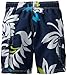 Kanu Surf Little Boys Oahu Quick Dry Beach Swim Trunk, Oahu Navy, Medium (5/6)
