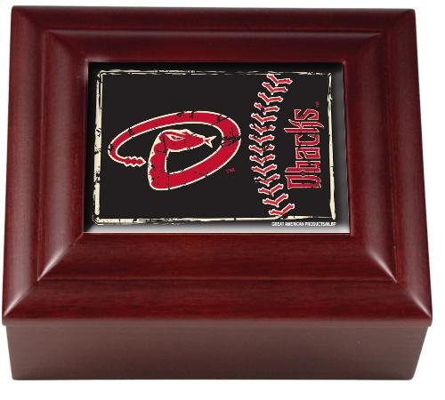 MLB Arizona Diamondbacks Wood Keepsake Box