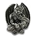 Pondering Protector Sitting Gargoyle Stone Finish Statue