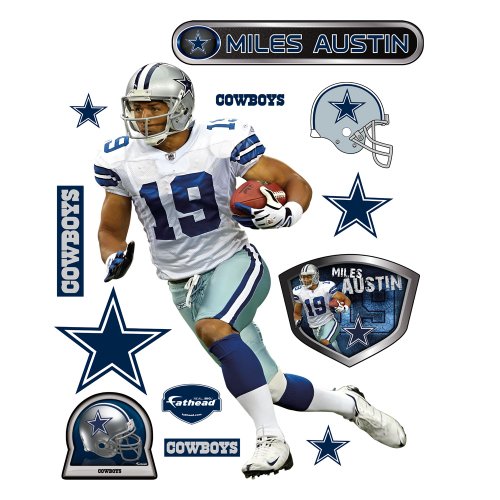 Fathead NFL Dallas Cowboys Miles Austin Wall Graphic
