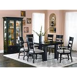 Home Elegance 779-7 Paradise Collection 7 Piece Dining Room Set Espresso Finish Free... by Home Elegance