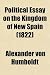 Political Essay on the Kingdom of New Spain (1822)