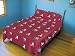 Alabama Printed Sheet Set Full -Solid - Alabama Crimson Tide