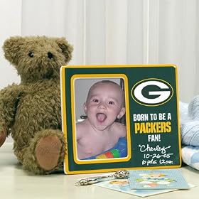 Green Bay Packers Born to Be a Packers Fan! 4 x 6 Picture Frame by Memory Company