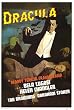 Dracula - 1931 Bela Lugosi - Vintage Movie Poster