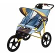InStep Run Around 2 Double Jogging Stroller (Teal/Dijon)