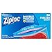 Ziploc Freezer Bags, Quart, 3 Pack, 38ct
