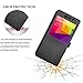 BLU Life XL case, KuGi BLU Life XL case - MX style ultra-thin PU Leather Case for BLU Life XL - LTE 5.5 inch smartphone. (Black)