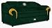 Oakland Athletics Pub Series Three Person Team Logo Sofa Couch