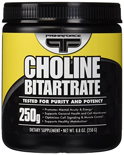 Primaforce, Choline Bitartrate Powder, 250 Gram