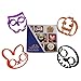 Ashley Martha Reusable Silicone Egg, Omelette and Pancake Molds, Bunny, Owl, Skull and Pumpkin