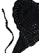 Persun Women Spaghetti Strap Crochet Cropped Cami Bralette Top