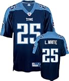 Lendale White Reebok NFL Navy Premier Tennessee Titans Jersey - X-Large