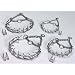 Pinch Collars Extra Heavy, 3.80mm, 8 links x 2 ea