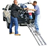 Single 90 Long Folding Motorcycle Loading Ramp