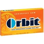 Orbit Citrusmint Sugarfree Gum, 14-Piece Packs (Pack of 24)