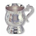 Silver-plated Christening Cup - Engravable