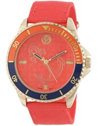 The Macbeth Collection Womens MBW028G-OR Pop Color Fashion Nylon Band Watch