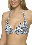 Calvin Klein. Fern Print seamless retro bikini top