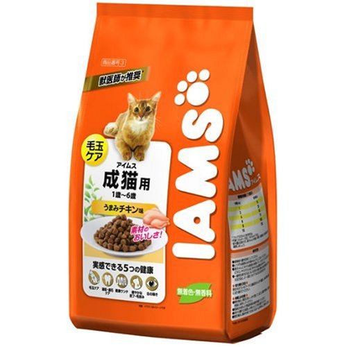 アイムス 成猫用 毛玉ケア チキン味 3kg