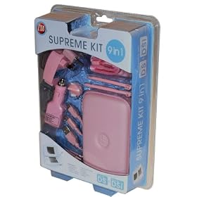 DS/DSi 9-in-1 Travel Kit- Pink