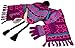 N'Ice Caps Big Girls Sherpa Lined Snowflake Print Knitted 3PC Set