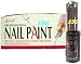 nail paint nail art paint polish, black glitter
