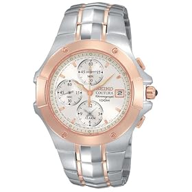 Click here to buy Seiko Mens Coutura Alarm Chronograph Watch #SNAC40 by Seiko.