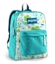 JanSport Classic SuperBreak Backpack, Calypso Blue/Calypso Blue Tree Flower