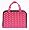 Pink/Orange Polka