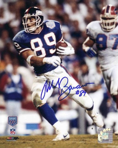 Mark Bavaro signed 8x10 photo New York Giants SB Champ